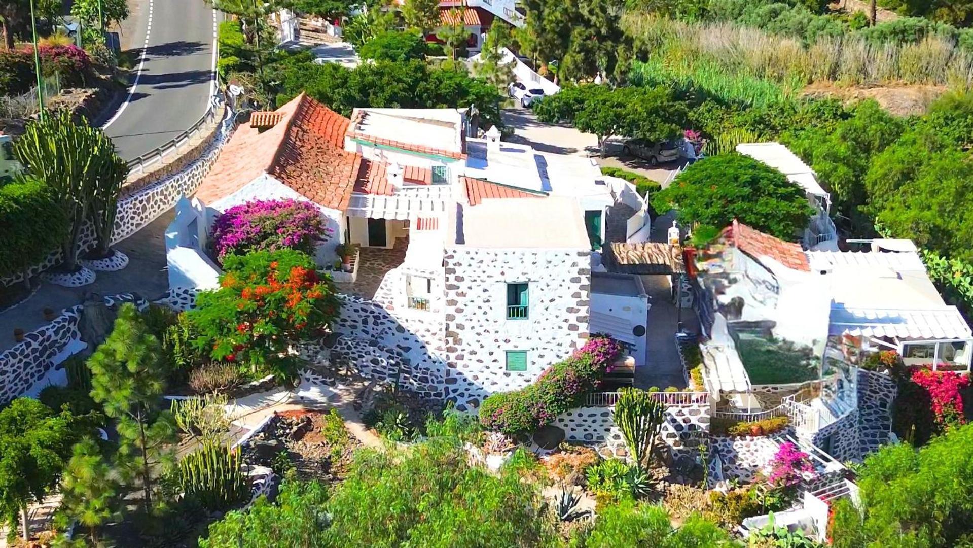 Historica Casa Con Vistas Al Jardin De Cactus Y Montanas Villa Mogán Екстериор снимка